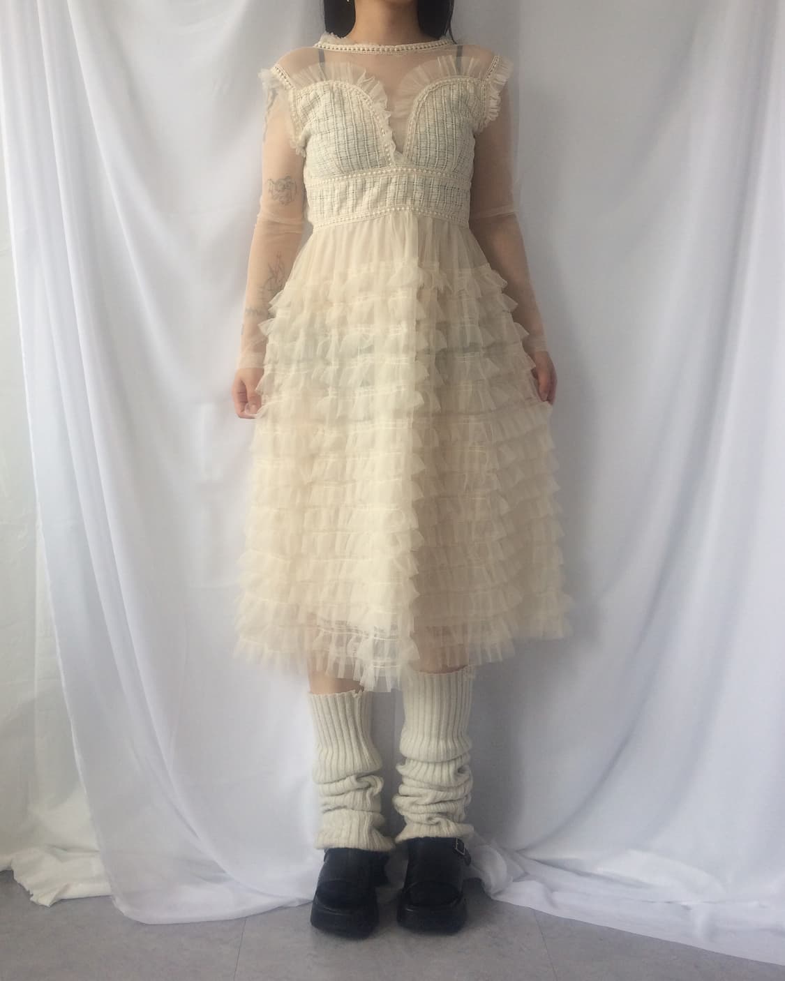 Sha layer lace onepiece 상품이미지6