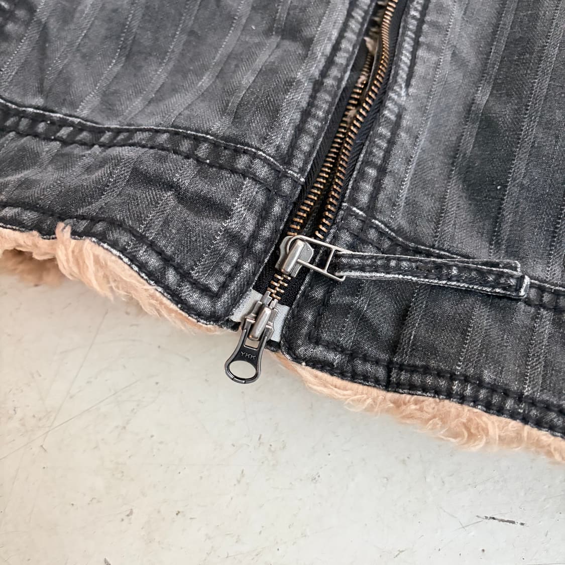 NICOLE CLUB FOR MEN 빈티지 쉐르파 자켓 S 상품이미지8