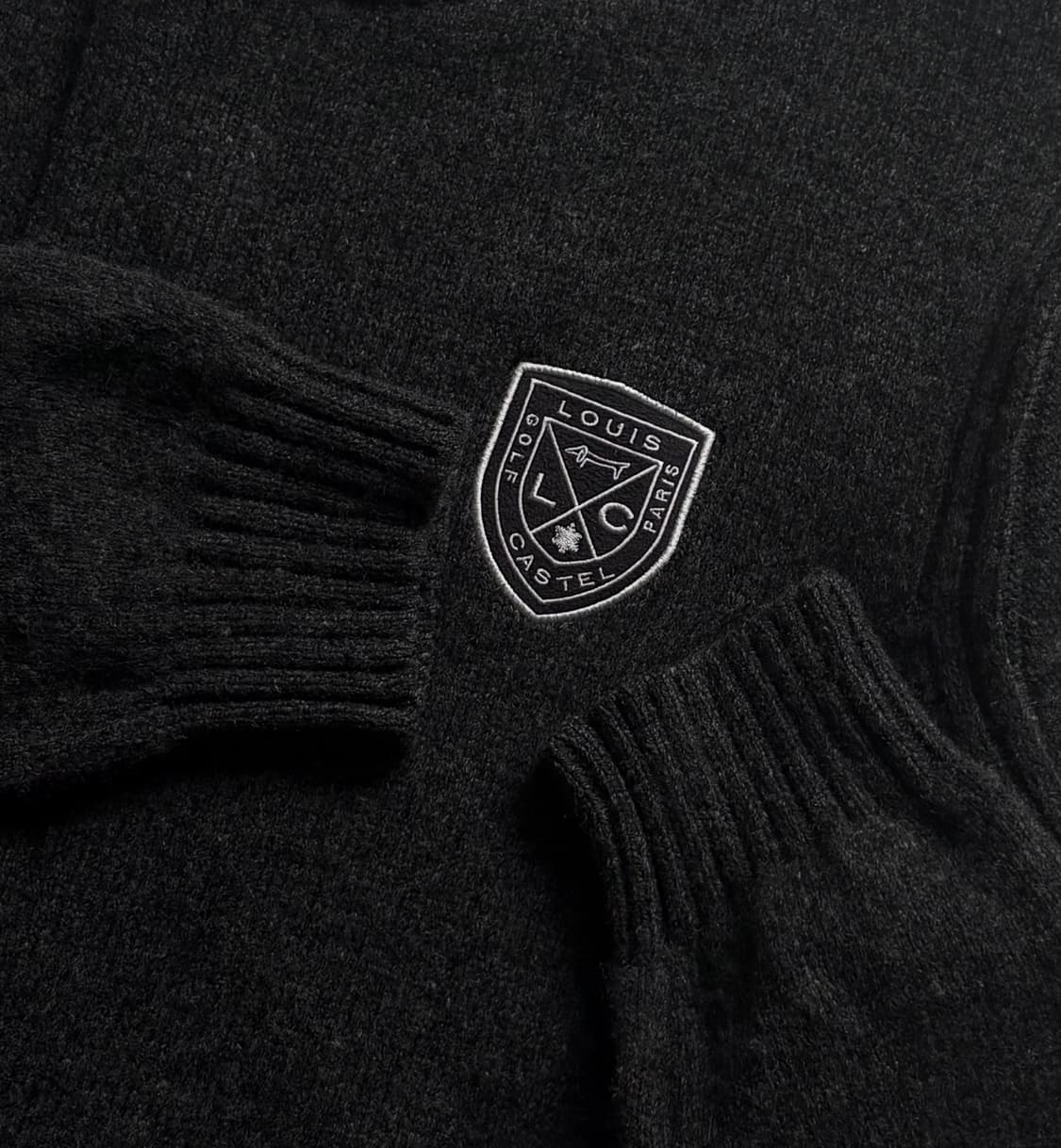 루이까스텔 엘보 패치 가디건 니트 상품이미지5