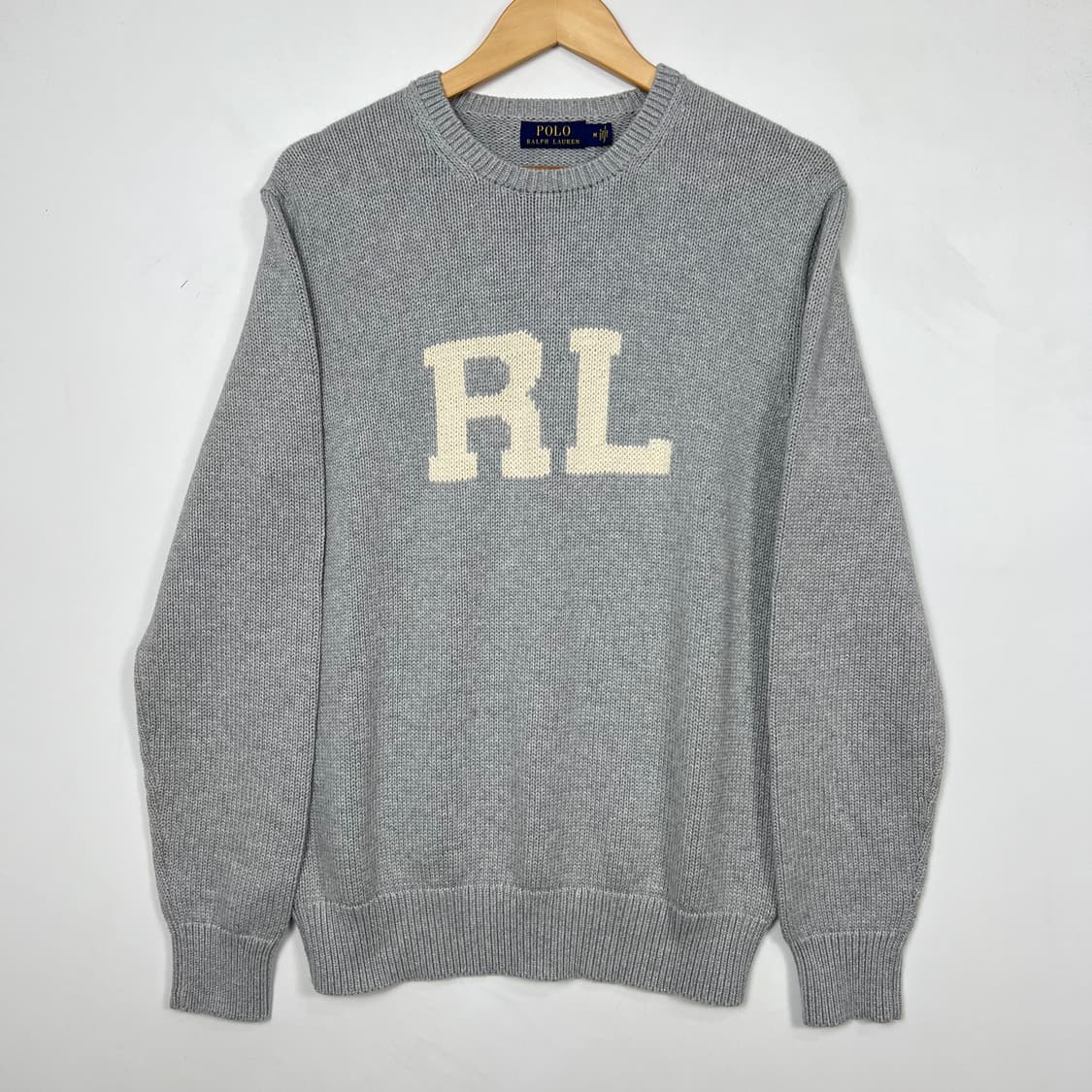 폴로 랄프로렌 인타르시아 RL 코튼 니트 상품이미지1
