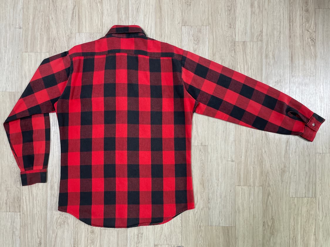 105) 70's 파이브 브라더 럼버잭체크 플란넬셔츠(RRL&LVC&폴로 상품이미지2