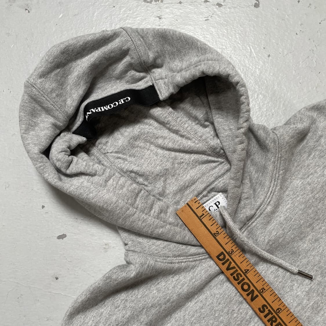 CP컴퍼니 고글 렌즈 후드티 그레이 상품이미지2