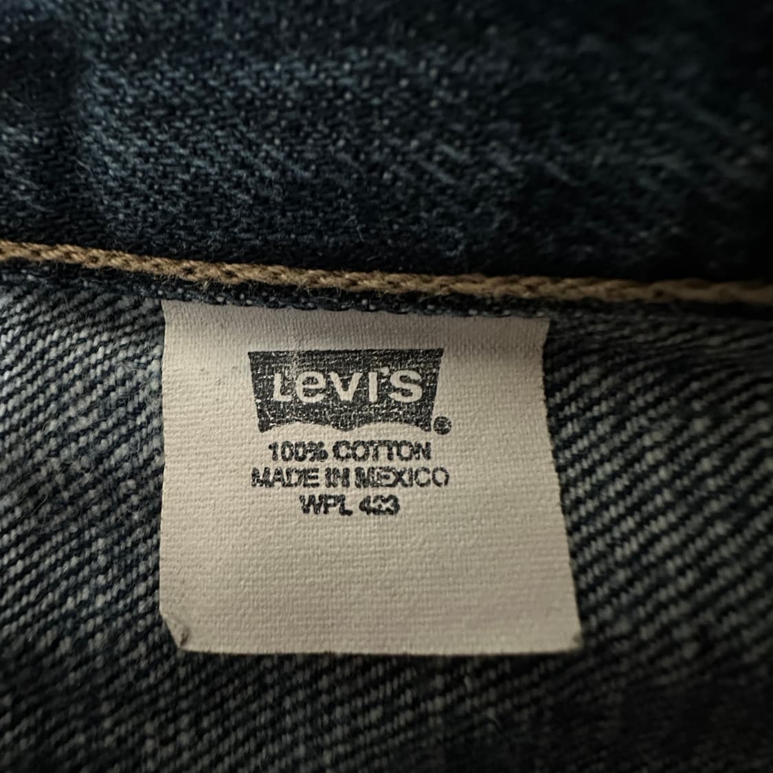 LEVI'S 501 00's mexico made denim jeans 상품이미지4