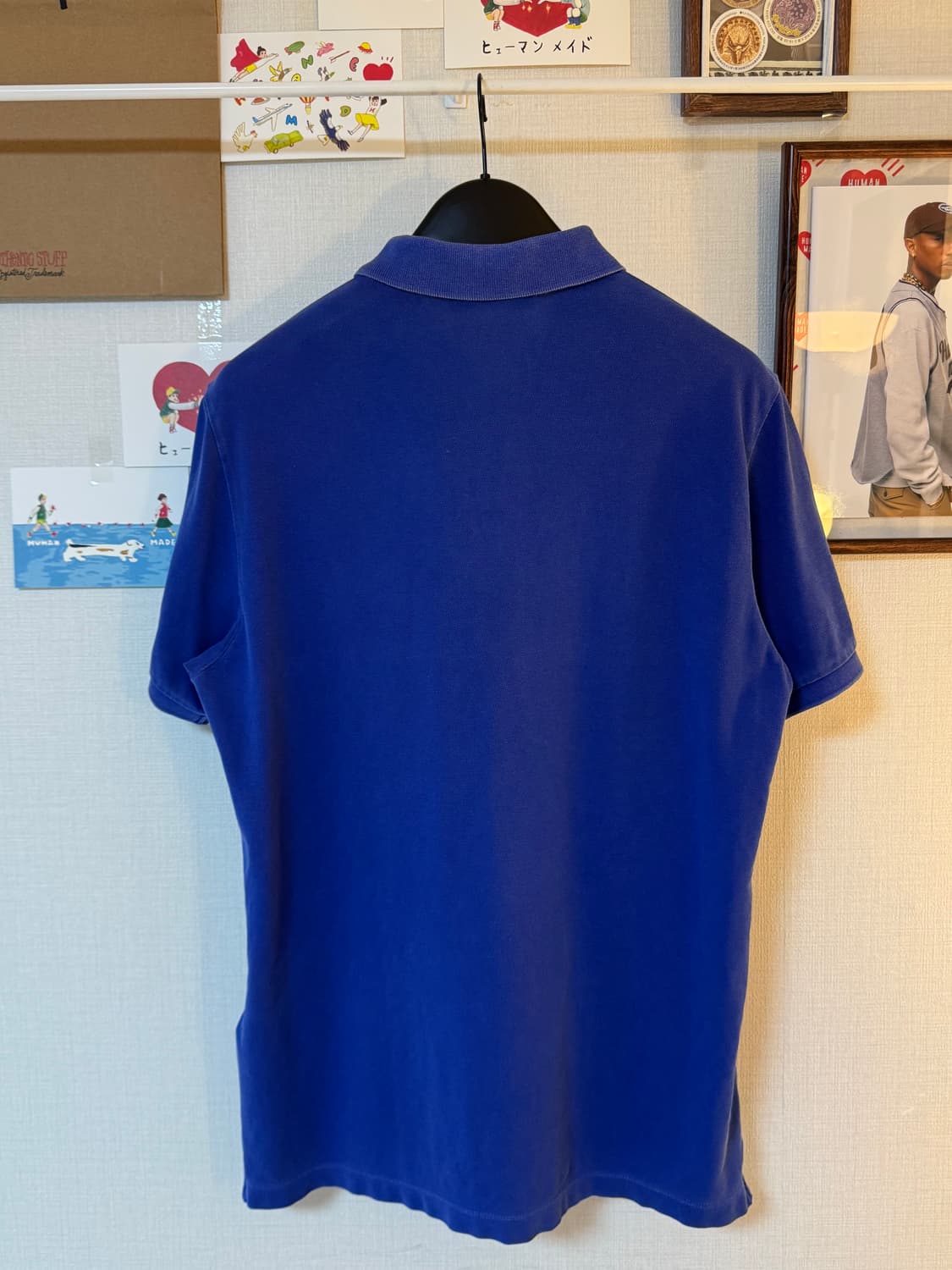 (XL) 스톤 아일랜드 피그먼트 다이드 폴로 셔츠 카라티 블루 상품이미지2
