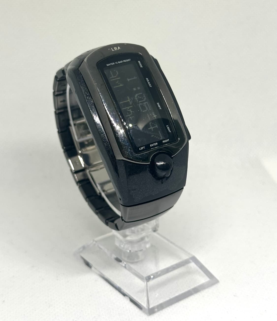 세이코 알바 웹 (SEIKO ALBA Web) 블랙 메탈 디지털 워치 상품이미지1