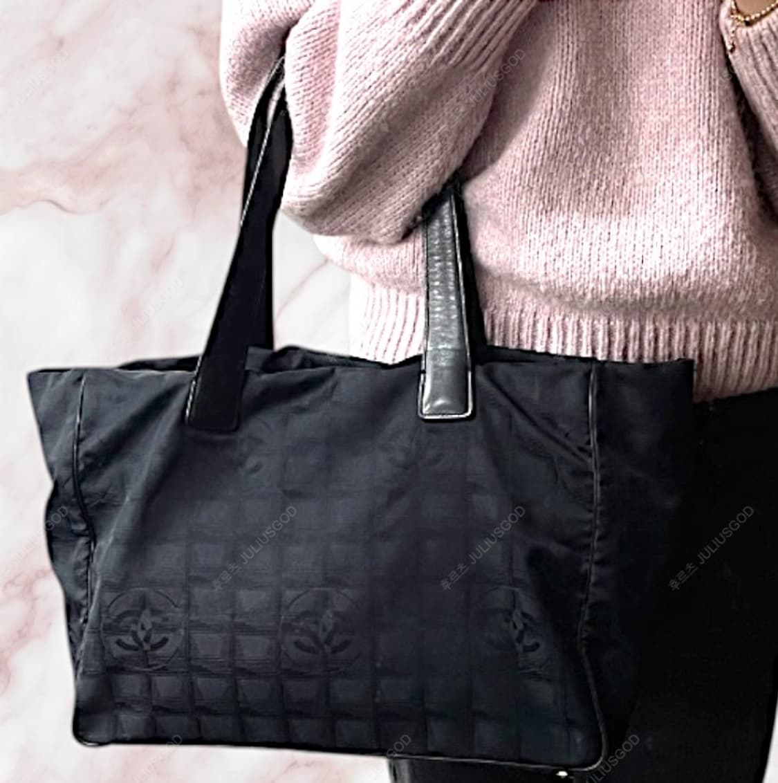 [정품] CHANEL 샤넬 나일론 토트백 가방 숄더백  상품이미지10