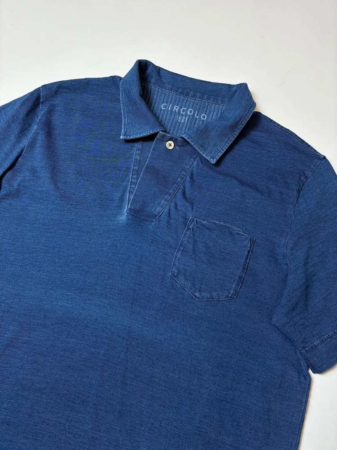 치르콜로 Circolo 1901피그먼트 다잉반팔 카라 티셔츠 PN9189 상품이미지2