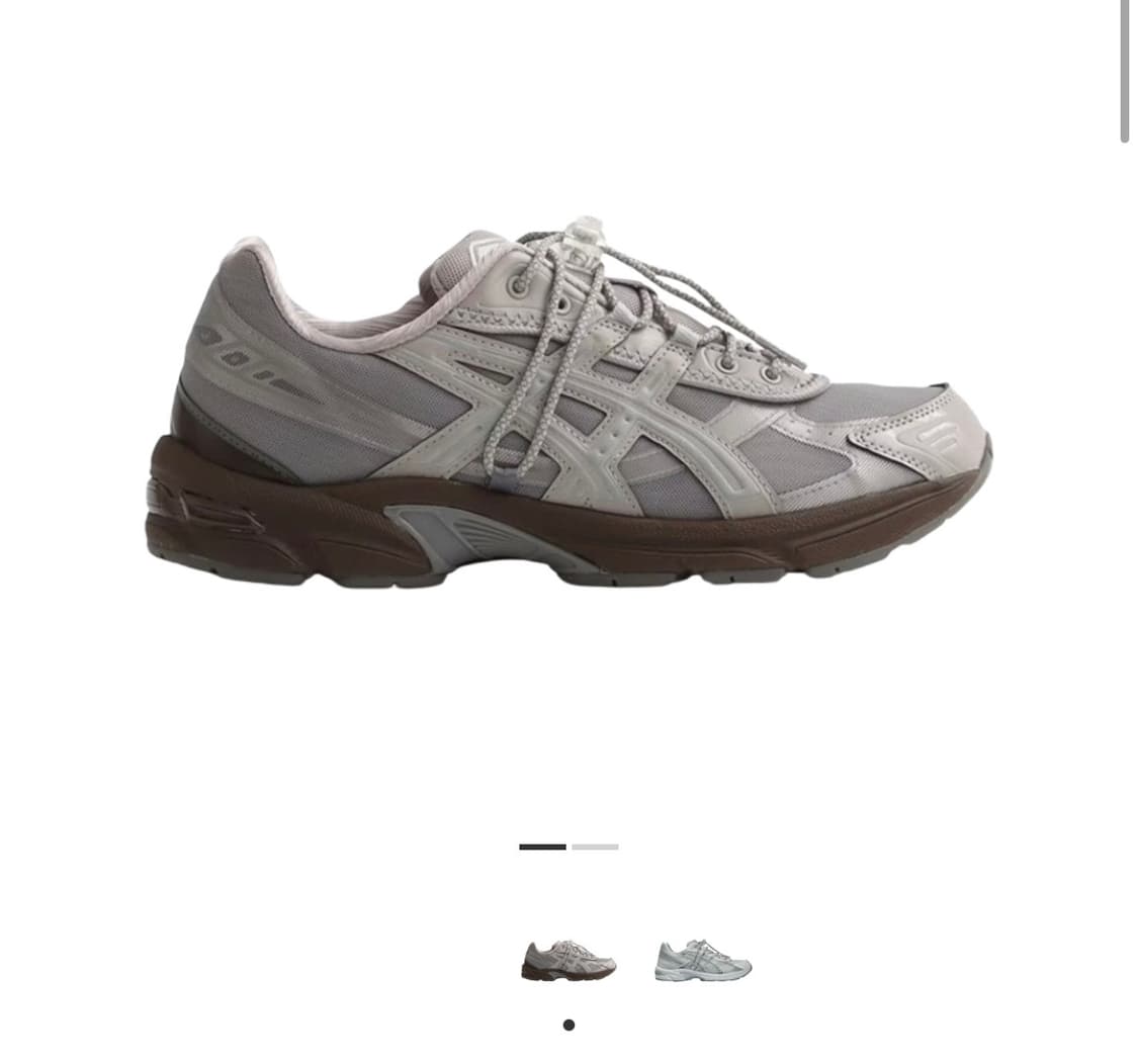 아식스 x 아트모스 핑크 x 오호스 젤 1130 RE 그레이 250 상품이미지1