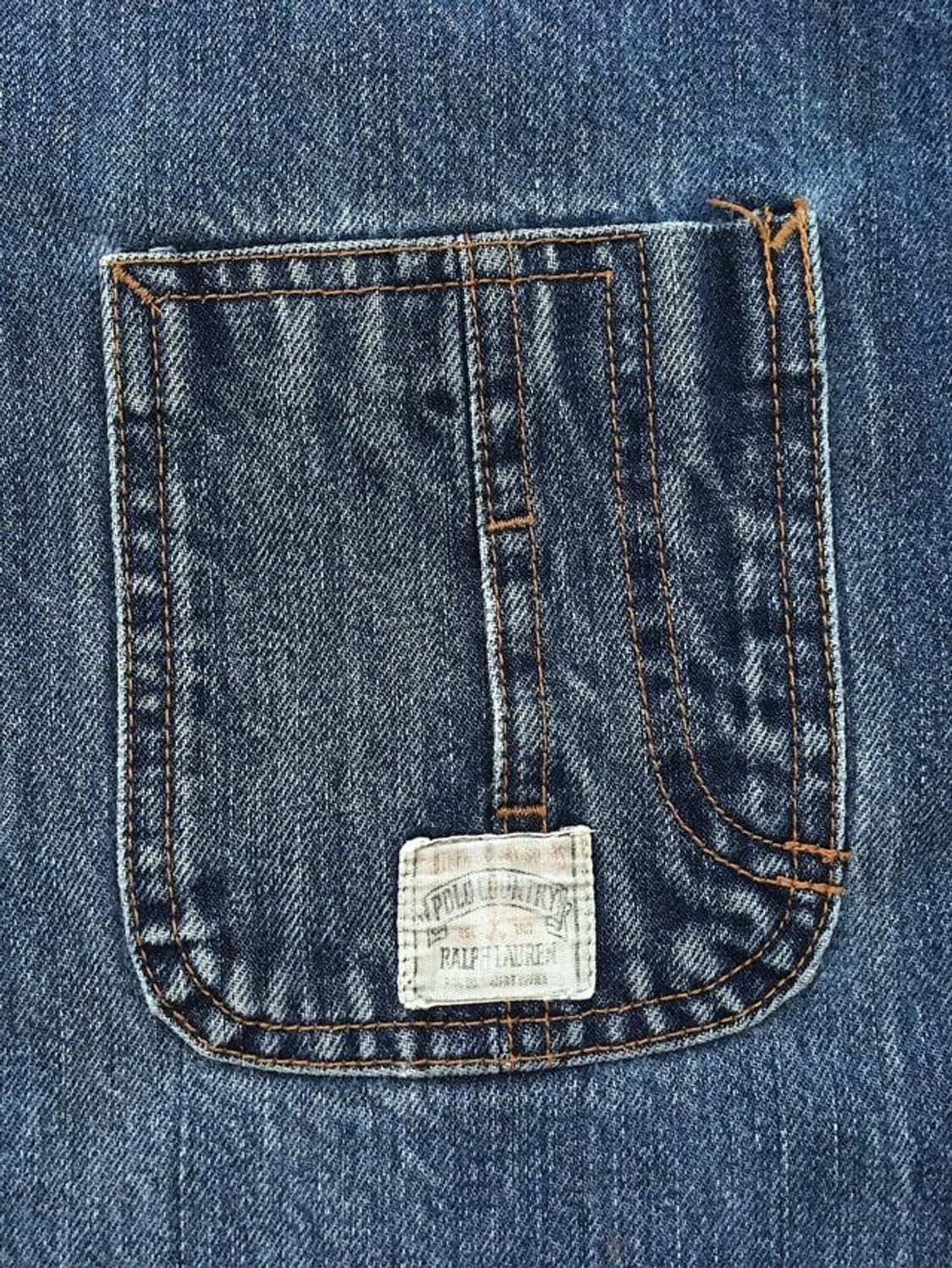 Original washed denim chore jackets 상품이미지4