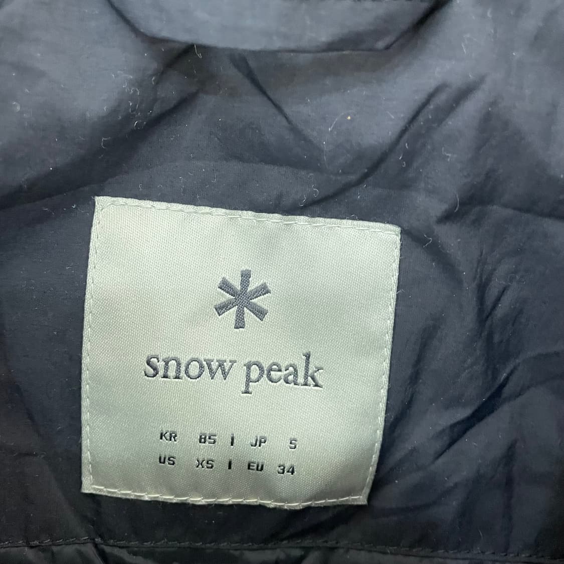 스노우피크 캠핏 경량 패딩 상품이미지4