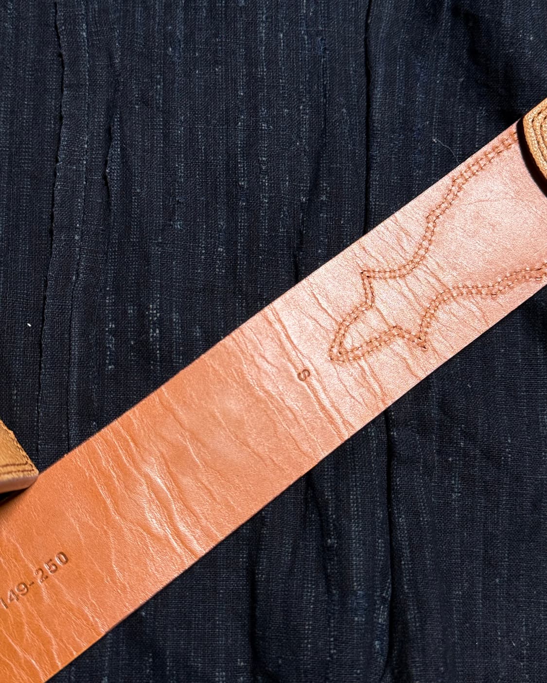 00-10‘s 폴로 랄프로렌 레더 웨스턴 벨트 S 상품이미지6