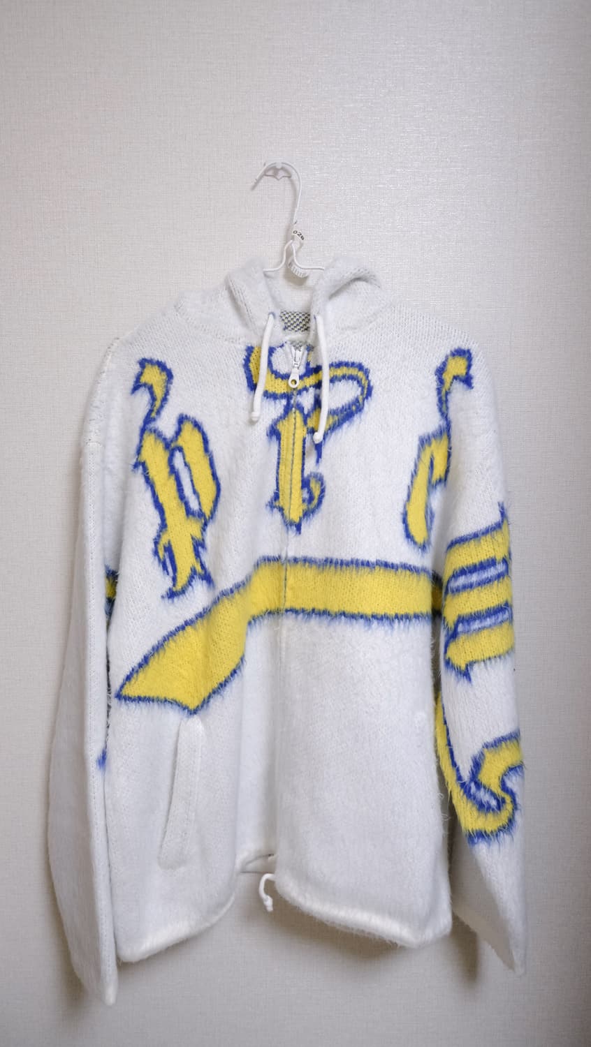 슈프림 24FW 후드집업 화이트 상품이미지2