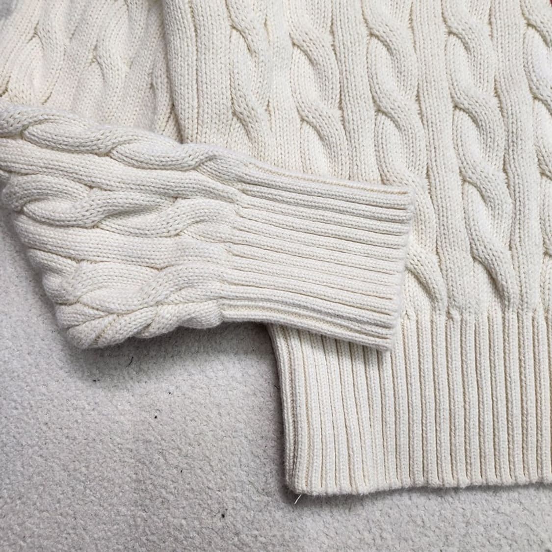 POLO RALPH LAUREN 빅로고 프린팅 케이블 니트 Women S 상품이미지4