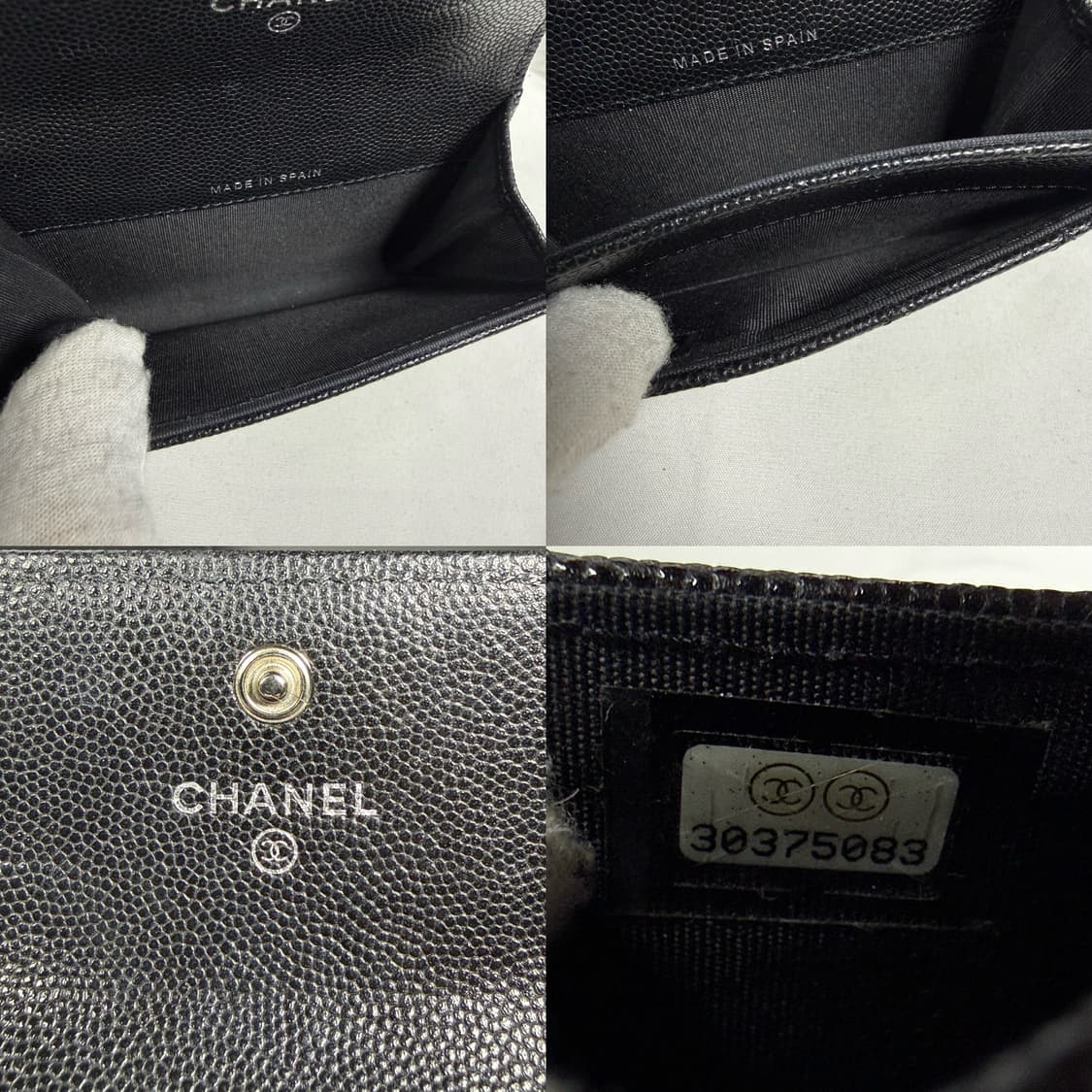 [20SS,풀구성] 샤넬 보이 플랩 카드 홀더 지갑 상품이미지4