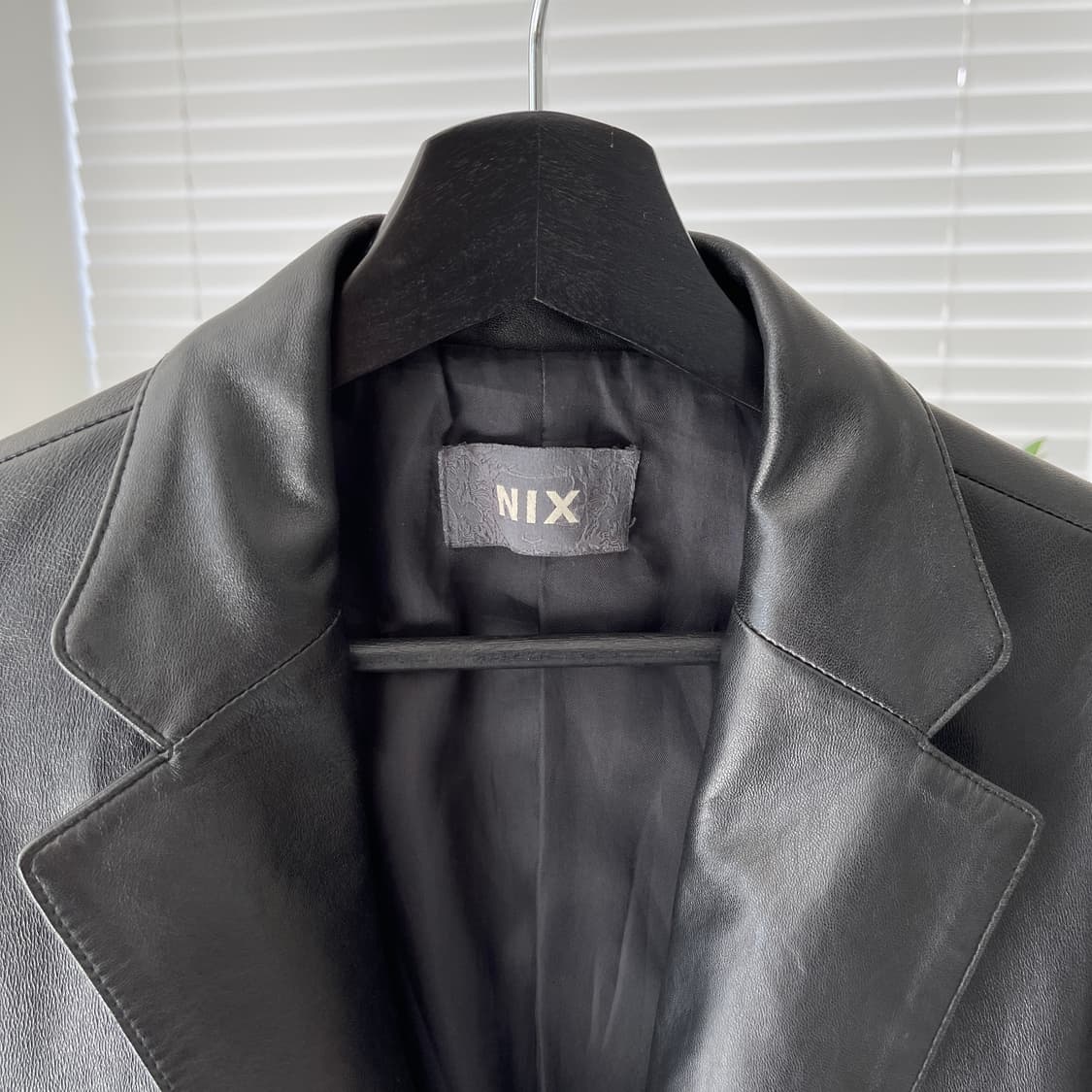 (100)90'S NIX 레더 블레이져-M1567 상품이미지3