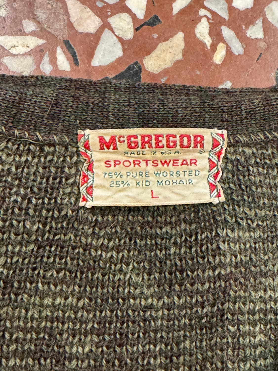 60s 맥그리거 모헤어 가디건 (L) 상품이미지4