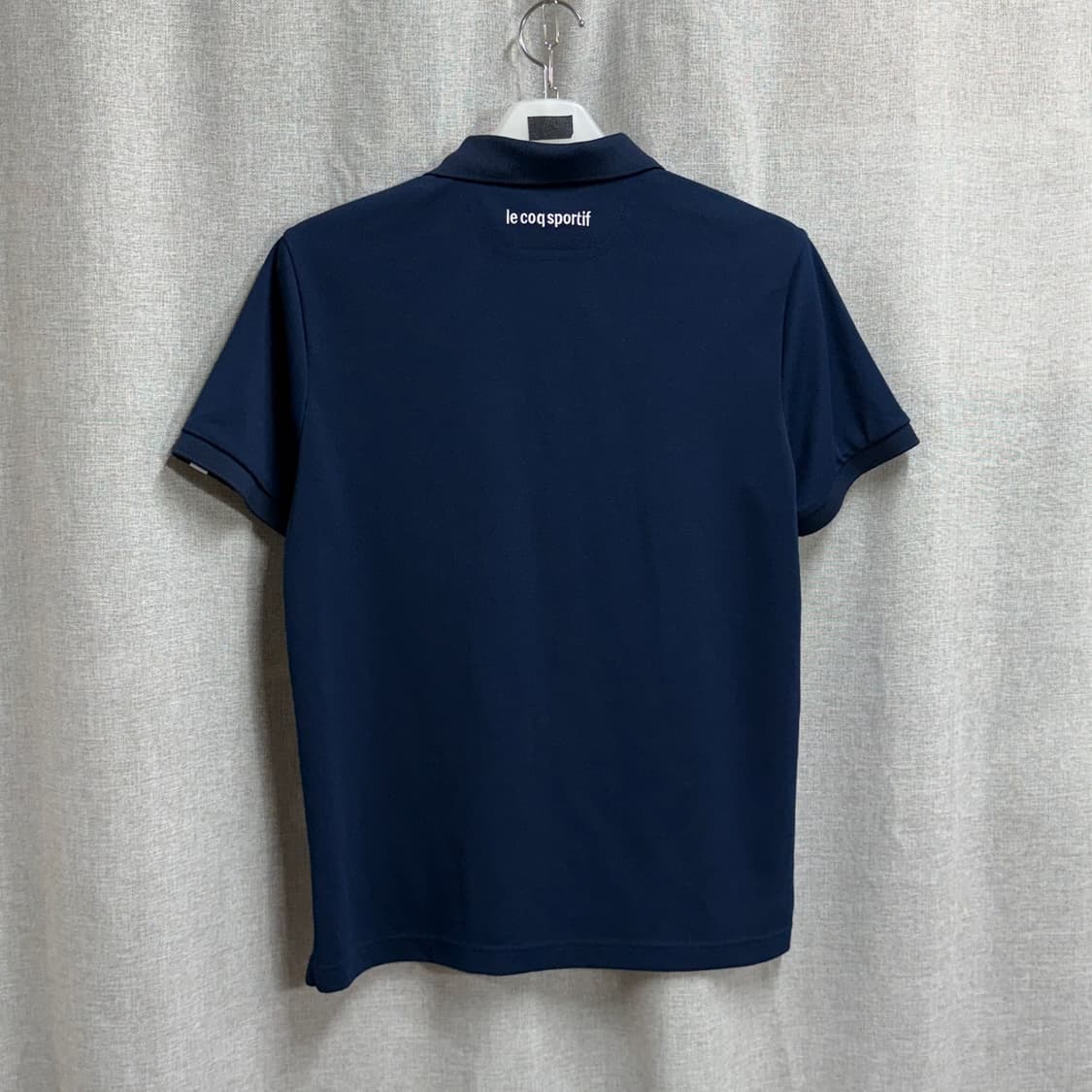 [L] 르꼬끄 스포르티브 네이비 반팔 카라 폴로 티셔츠 상품이미지4