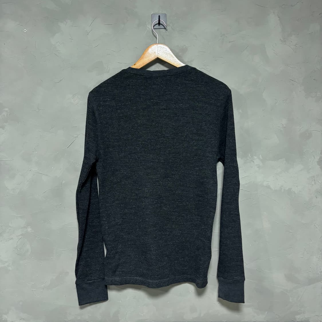 폴로 랄프로렌 신형 와플 니트 헤더블랙 새상품 상품이미지4