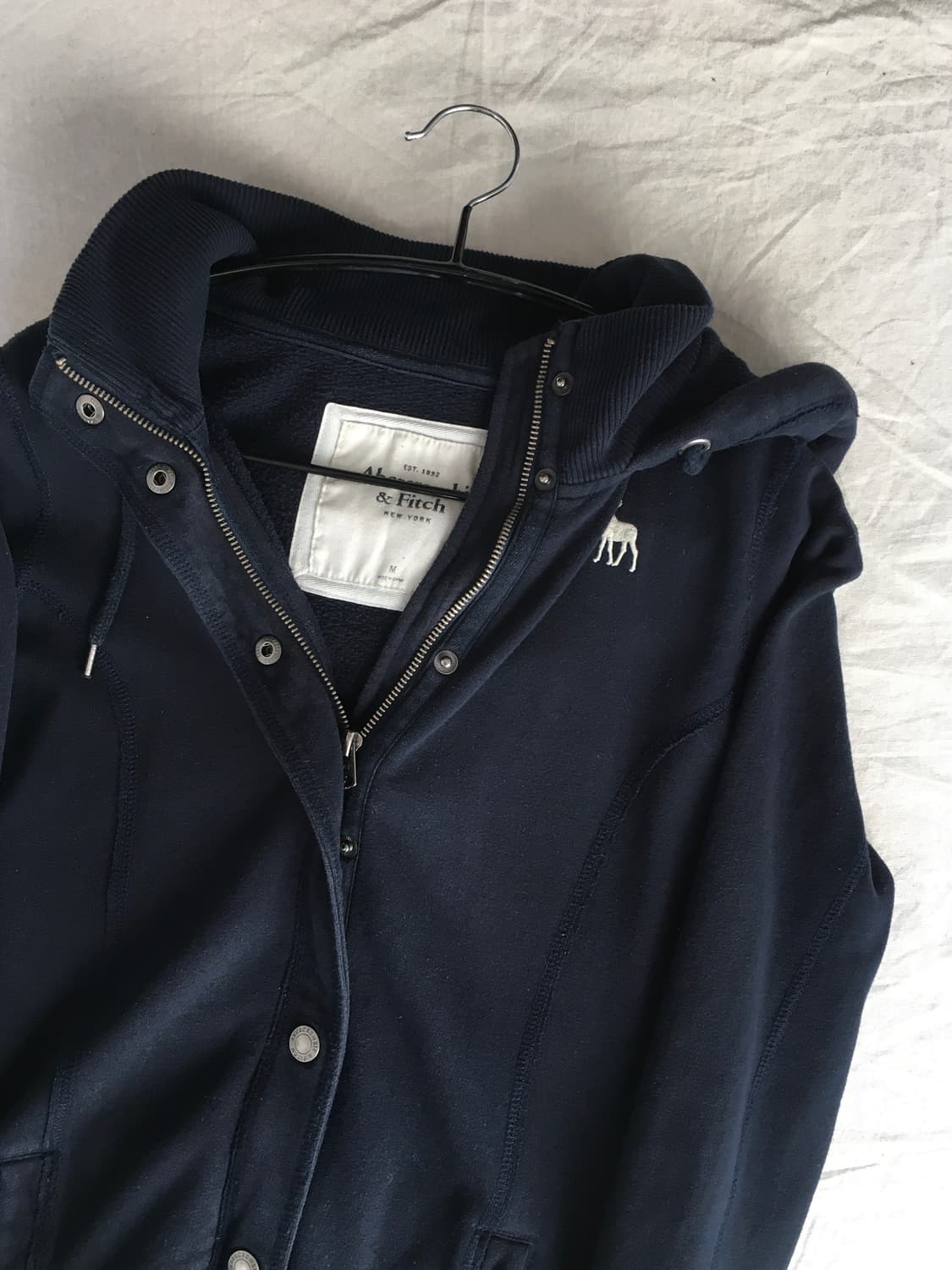 아베크롬비 이중여밈 후드집업 상품이미지4