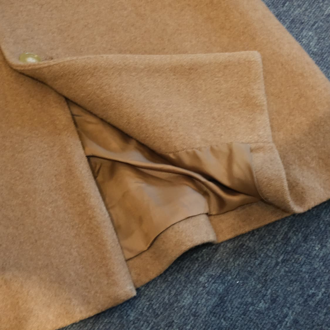 빔즈보이 베이지 울 코트 상품이미지5