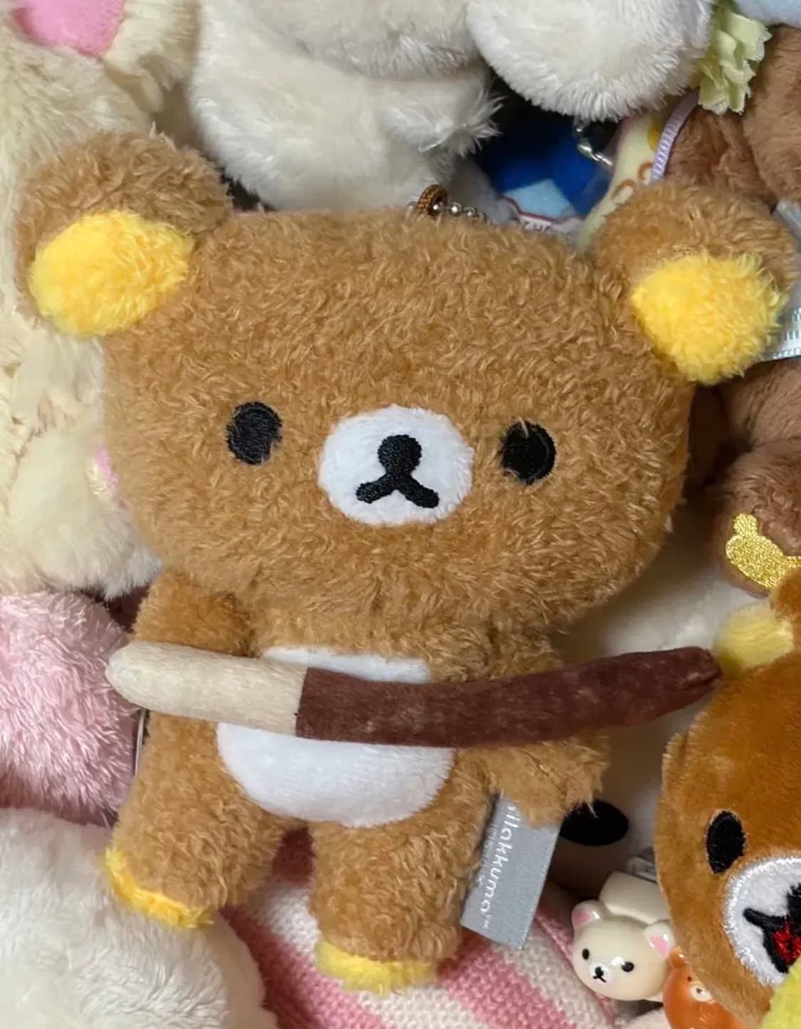 빼빼로 리락쿠마 인형 키링 상품이미지1