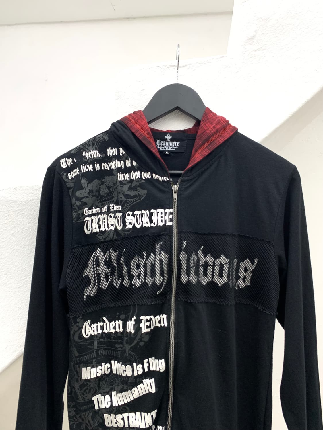 Beamere punk detail hoodie  상품이미지6