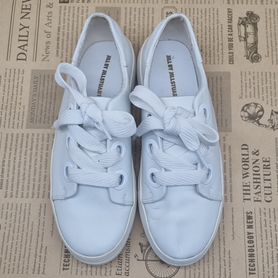 질바이스튜어트 레더 여성스니커즈240  상품이미지2