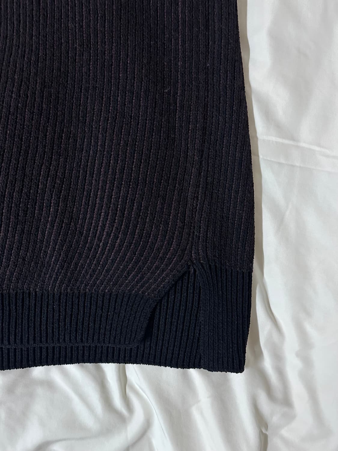 커스텀멜로우 니트 베스트 105사이즈 상품이미지4