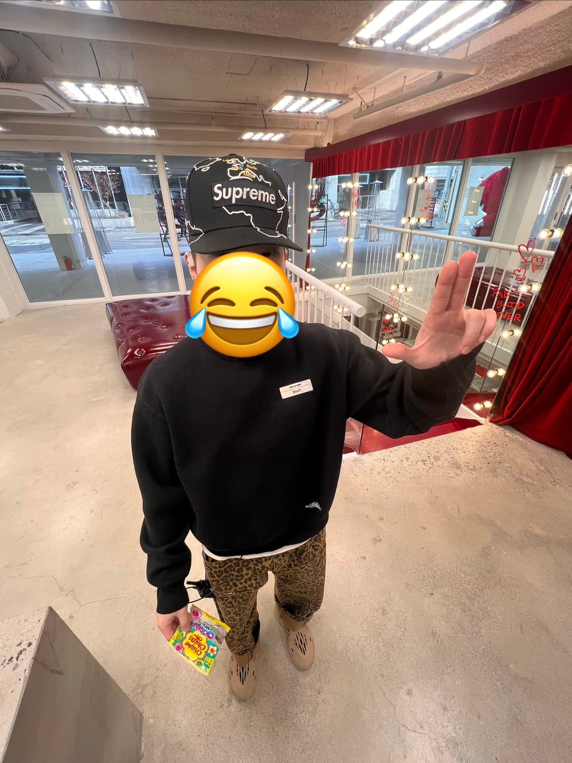 슈프림 사이즈캡 상품이미지1