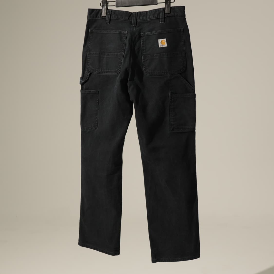 (32x32) 칼하트 릴랙스핏 더블니 블랙  상품이미지5