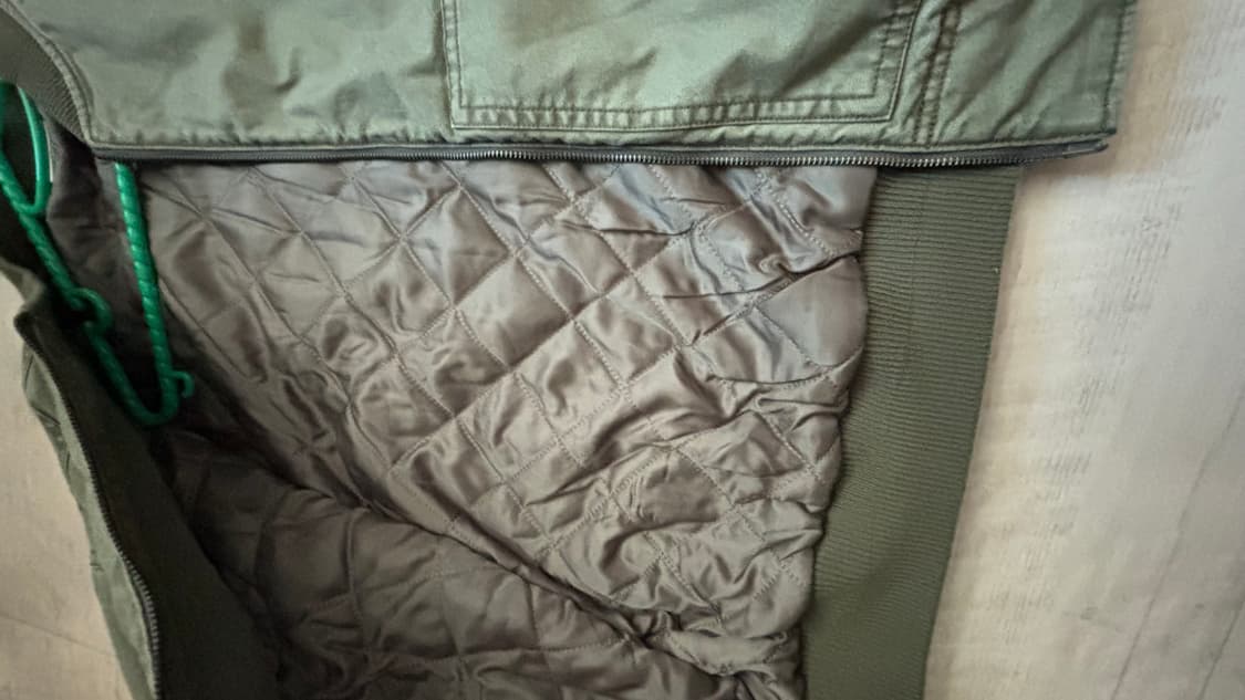 디키즈 가먼트 다이드 봄버자켓 올리브m 상품이미지2