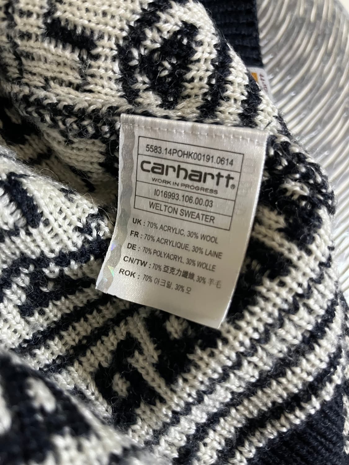 칼하트 니트 스웨터 상품이미지6