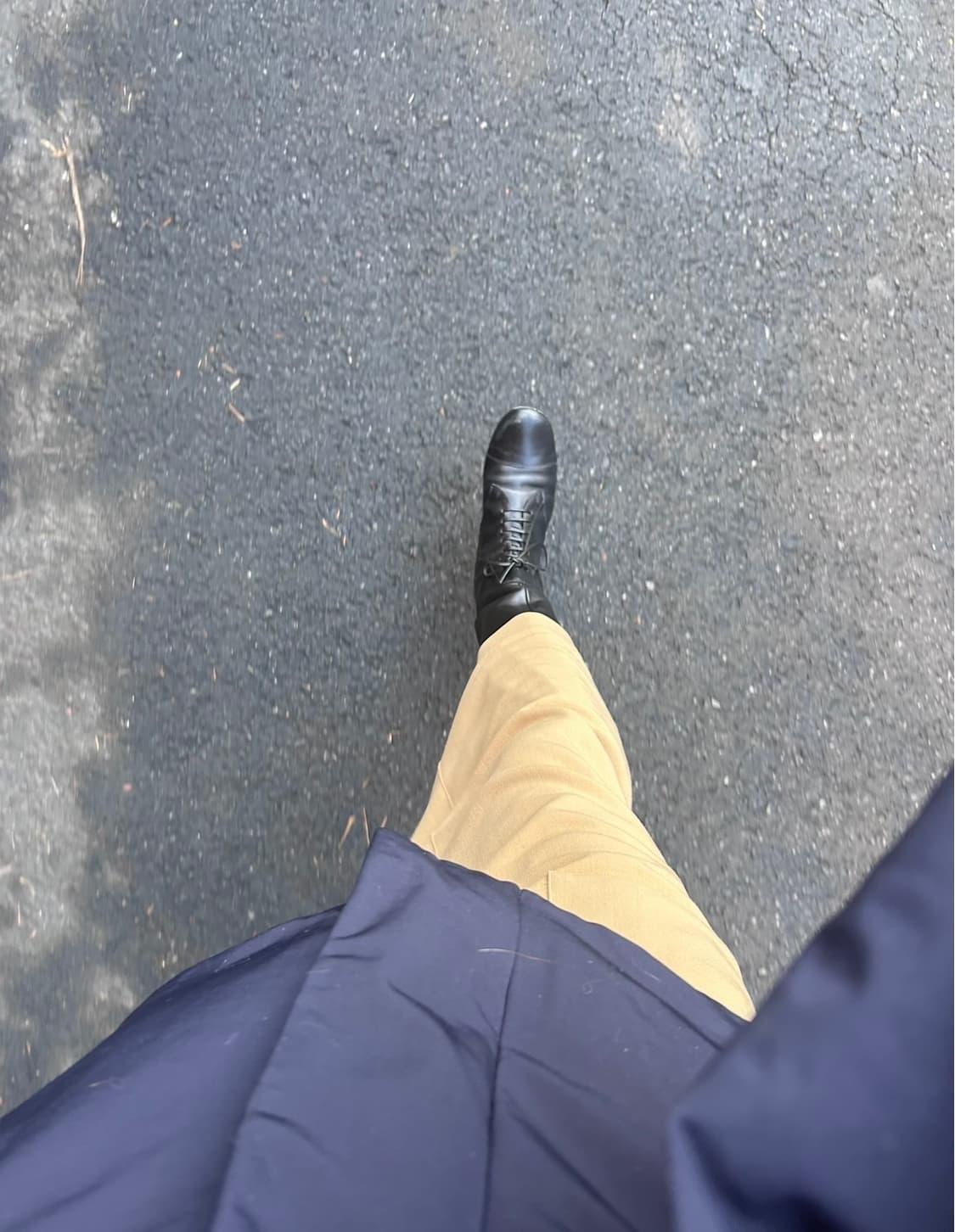 오라리 머스타드 울 스커트 상품이미지4