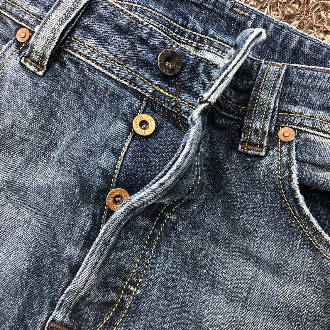 디젤 LARKEE 워싱 데님 팬츠 상품이미지4