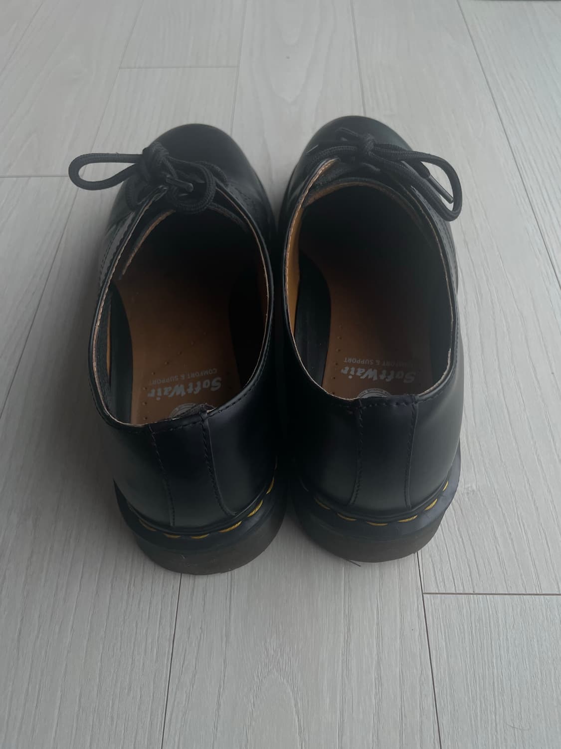 닥터마틴 1461 3홀 블랙 스무스 280 (전용 레더 인솔 포함) 상품이미지4