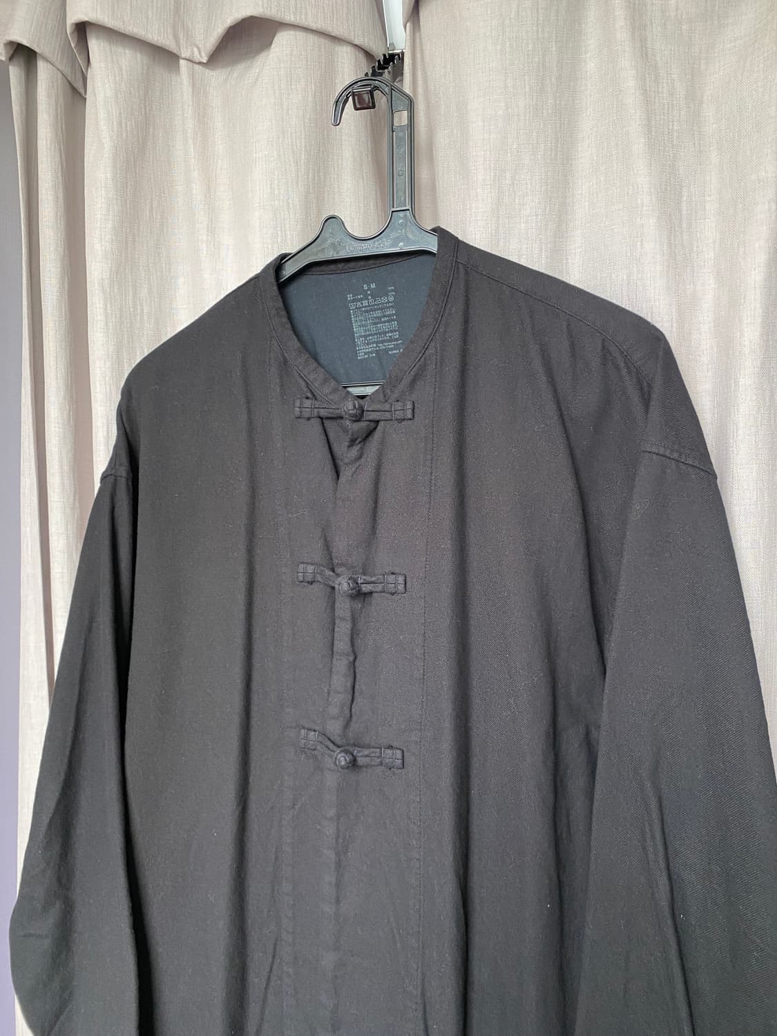 RE MUJI knotted button shirt 상품이미지2