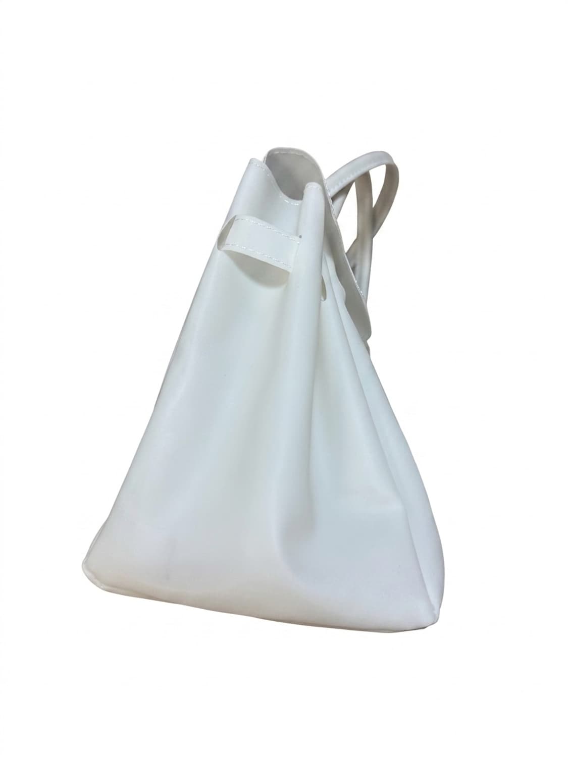 White 키키 젤리백  버킨젤리 퍼킨백 M 상품이미지3