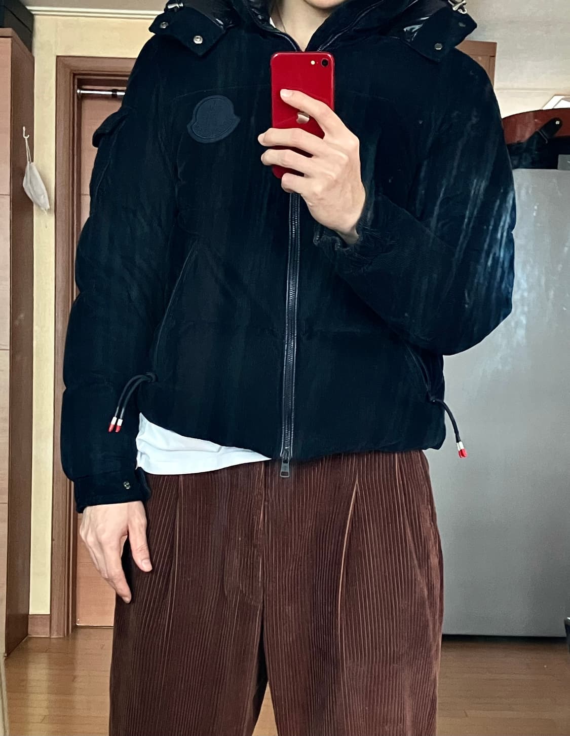 몽클레어 코듀로이 패딩 상품이미지2