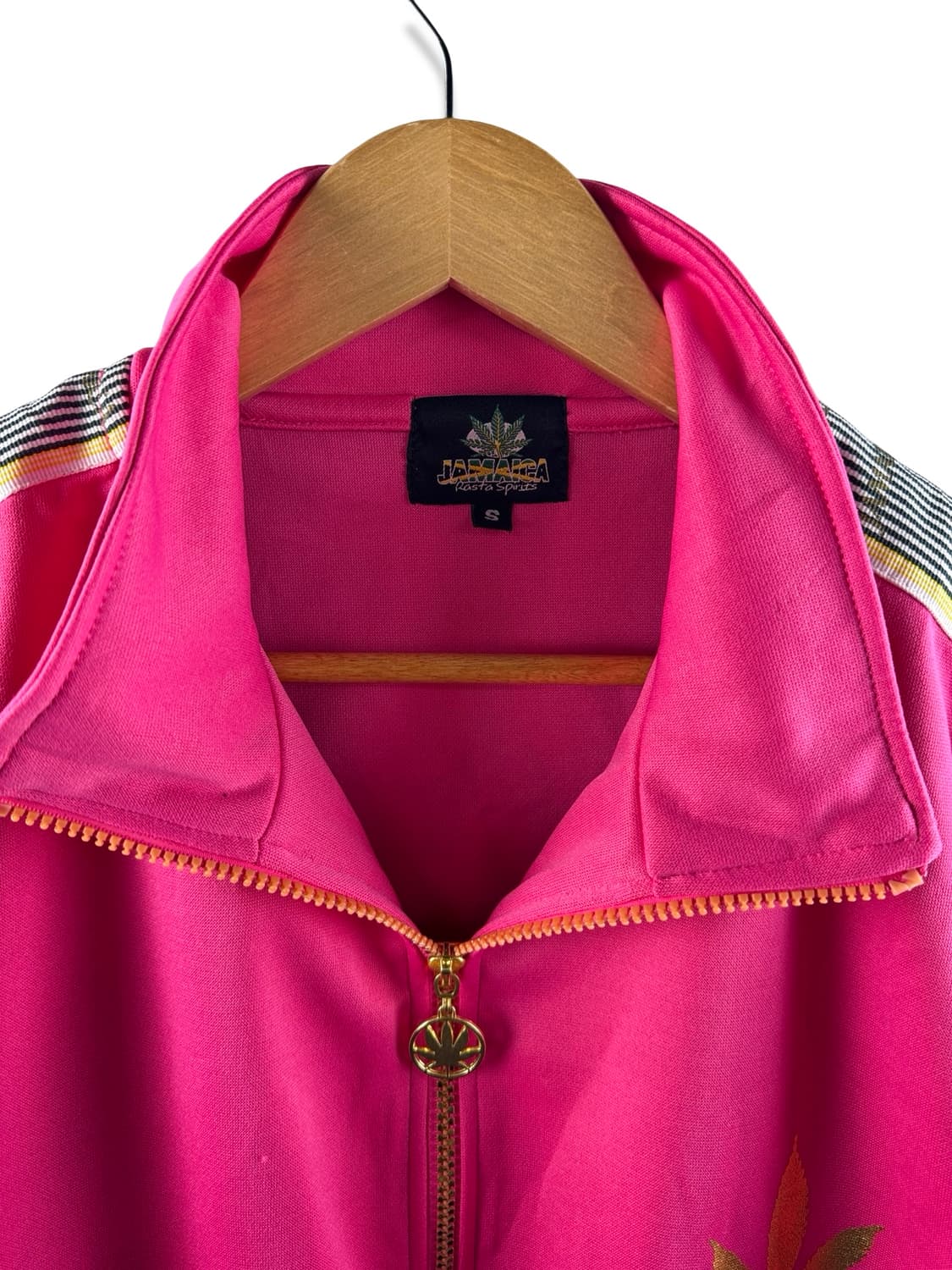 JPN 핑크 골드 Y2K 테이프라인 져지2183 상품이미지3