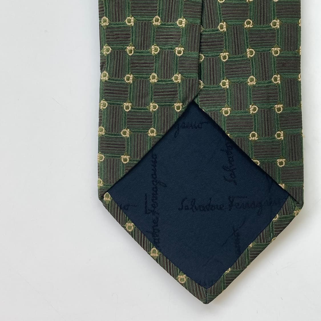 페레가모(Ferragamo) 모노그램 명품 정품 넥타이 상품이미지7