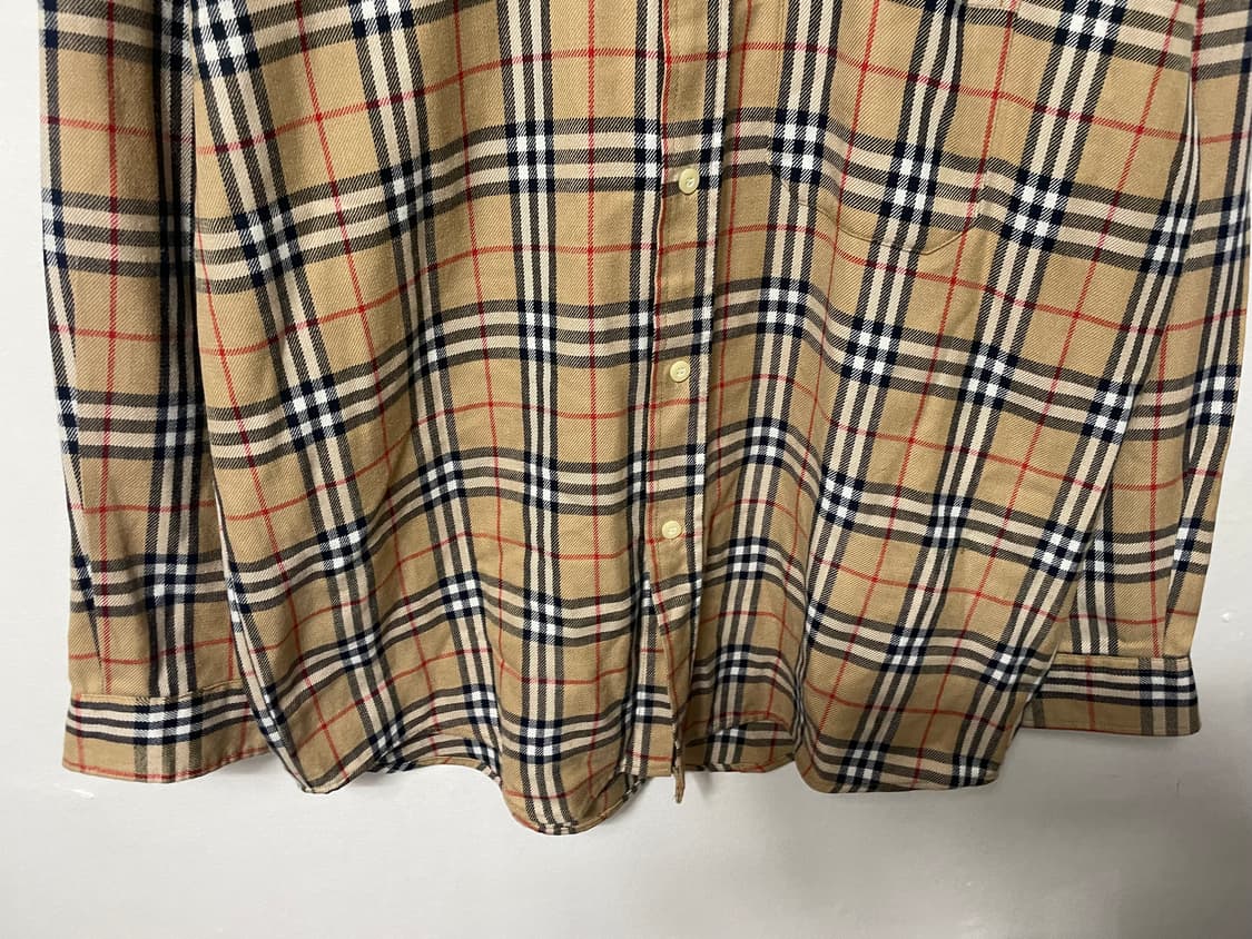 100-105 Burberry 버버리 올드스쿨 셔츠 남방 정품 상품이미지3