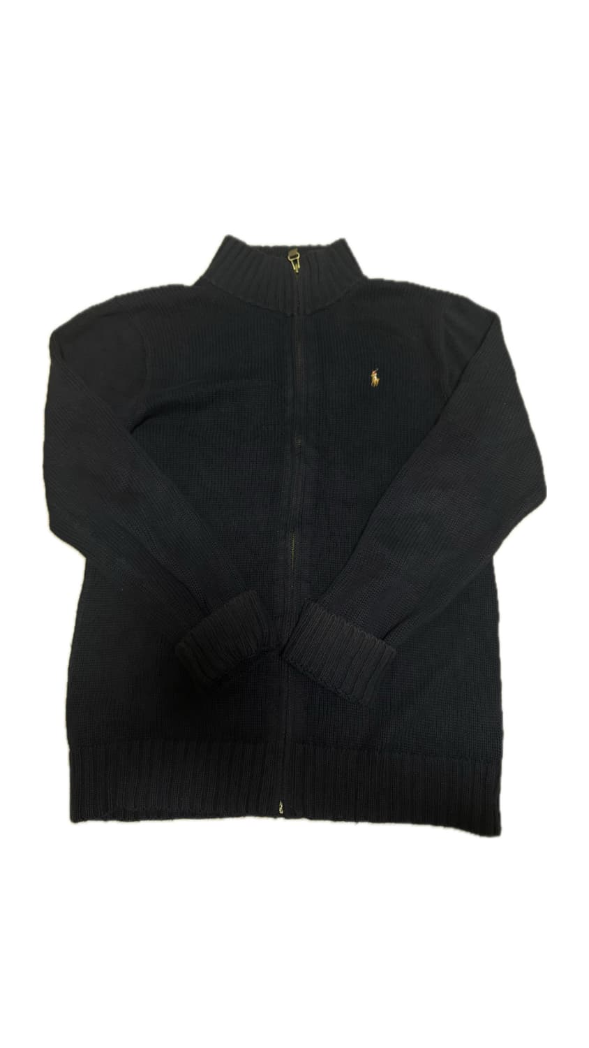 폴로 랄프로렌 보이즈 네이비 니트 집업 상품이미지1