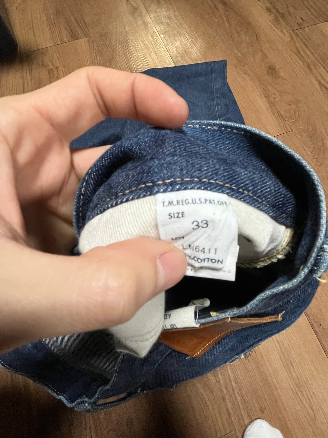 LEE 101B Lee Japan 복각판 상품이미지3