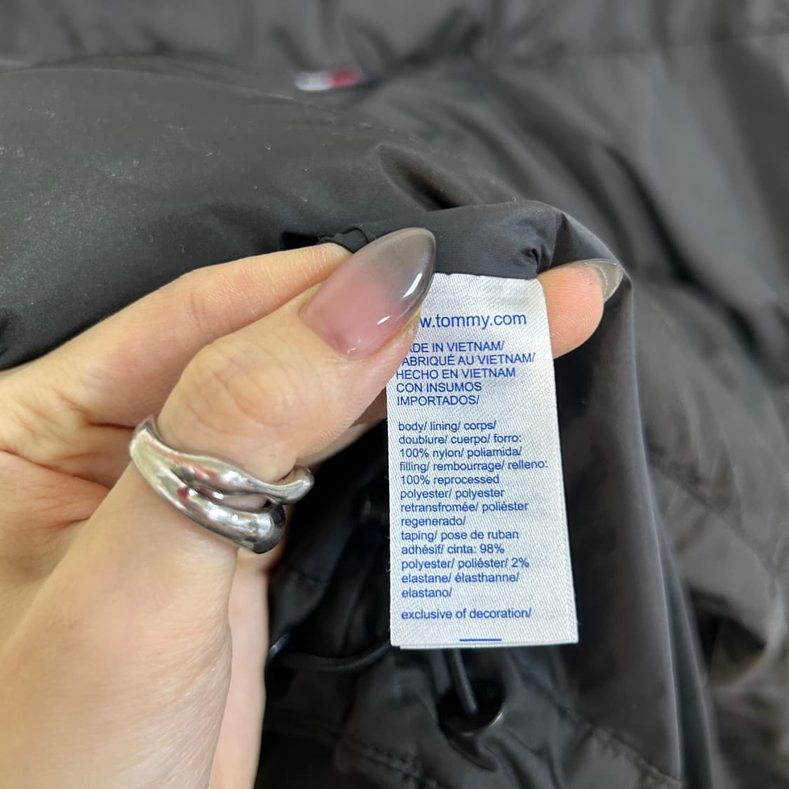 타미힐피거 남성 푸퍼 패딩 95 S 상태최상 상품이미지4