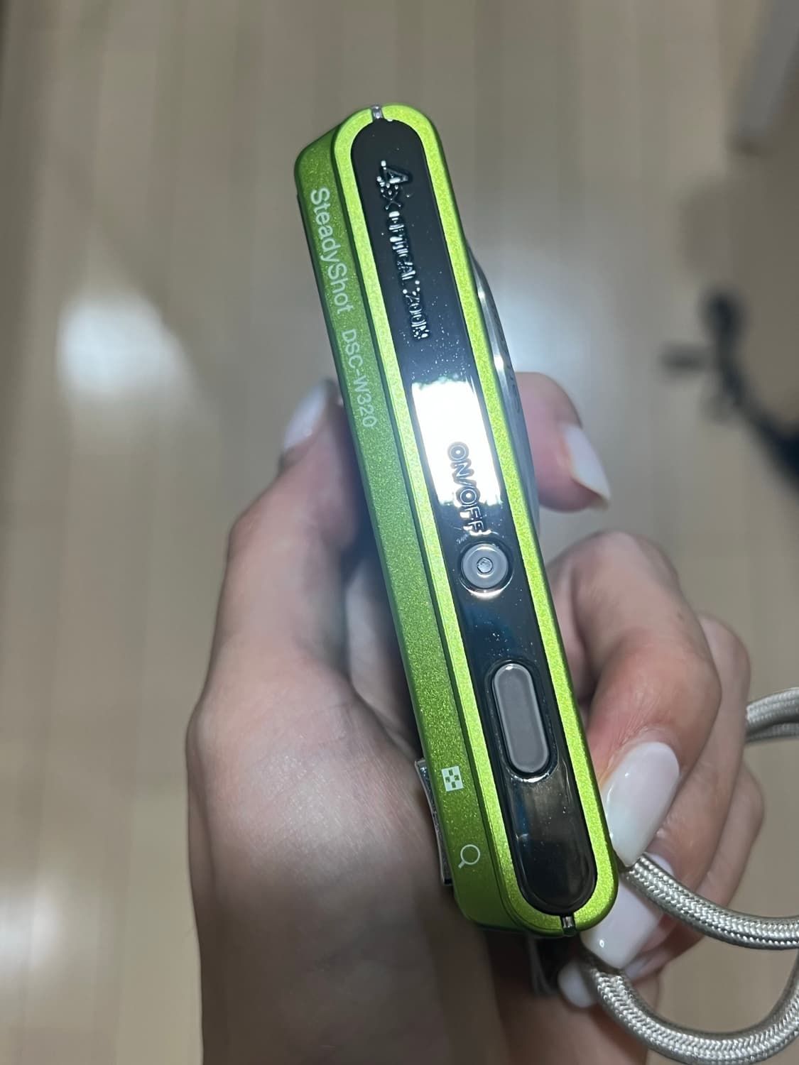 희귀컬러! S급 빈티지디카) 소니 사이버샷 w320 상품이미지3