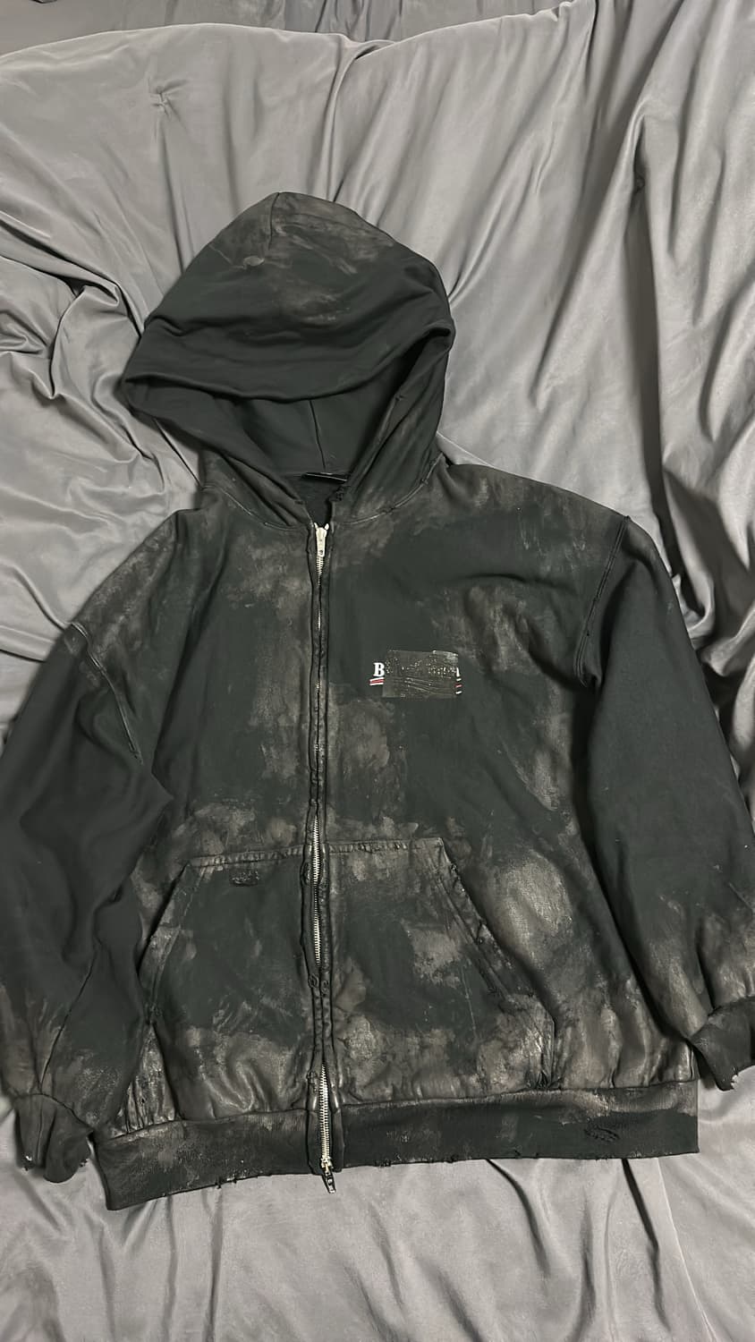 발렌시아가 개퍼 후드집업 M 상품이미지1