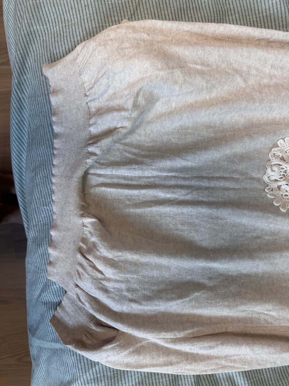 모리걸 아오이유우 빈티지 미디 가디건 상품이미지6