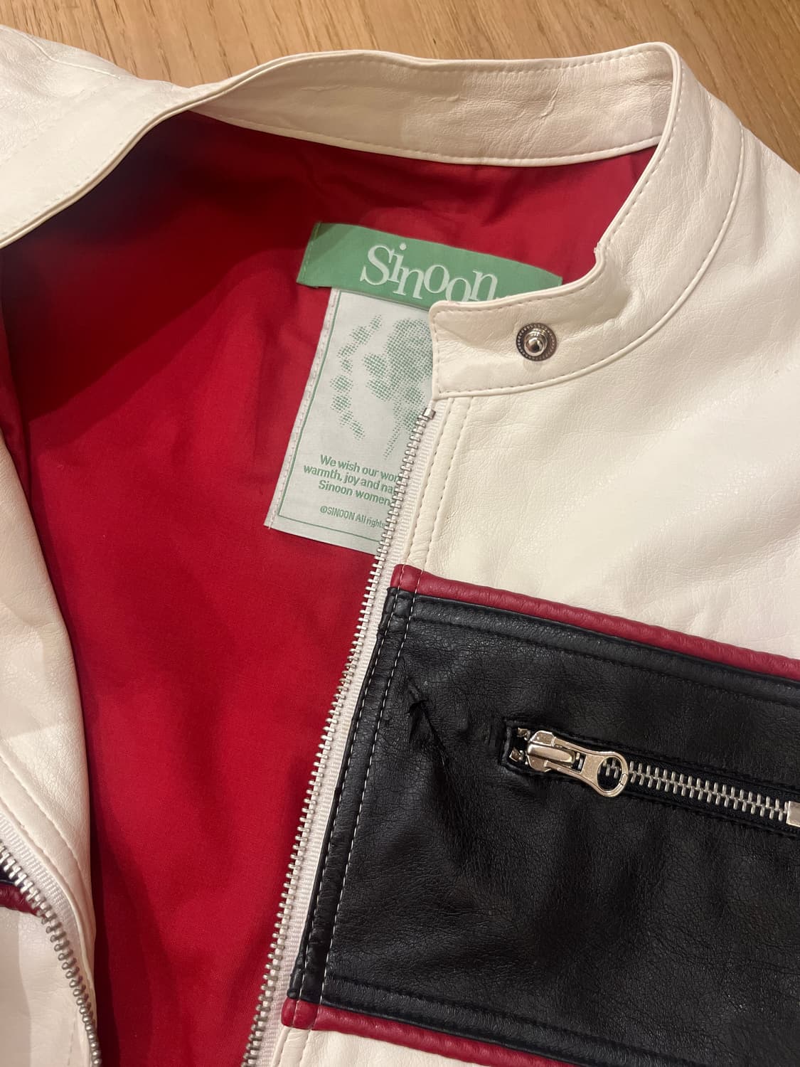 sinoon 가죽자켓 상품이미지2