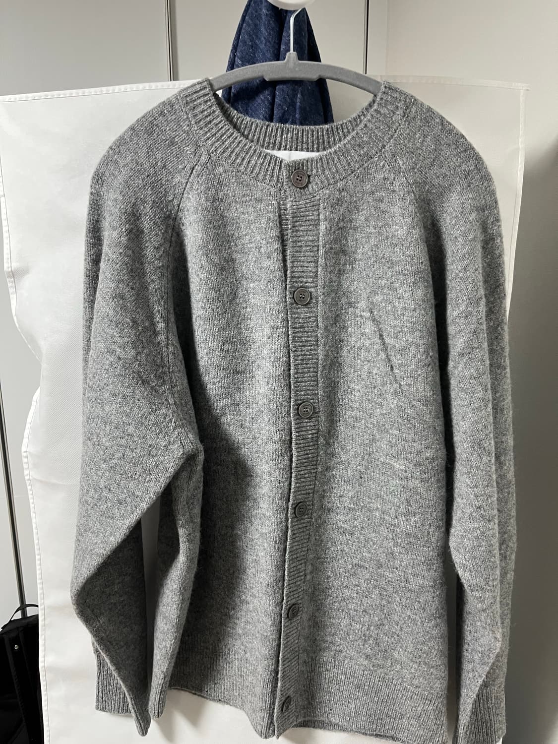 니티드 라운드 가디건 L 상품이미지1