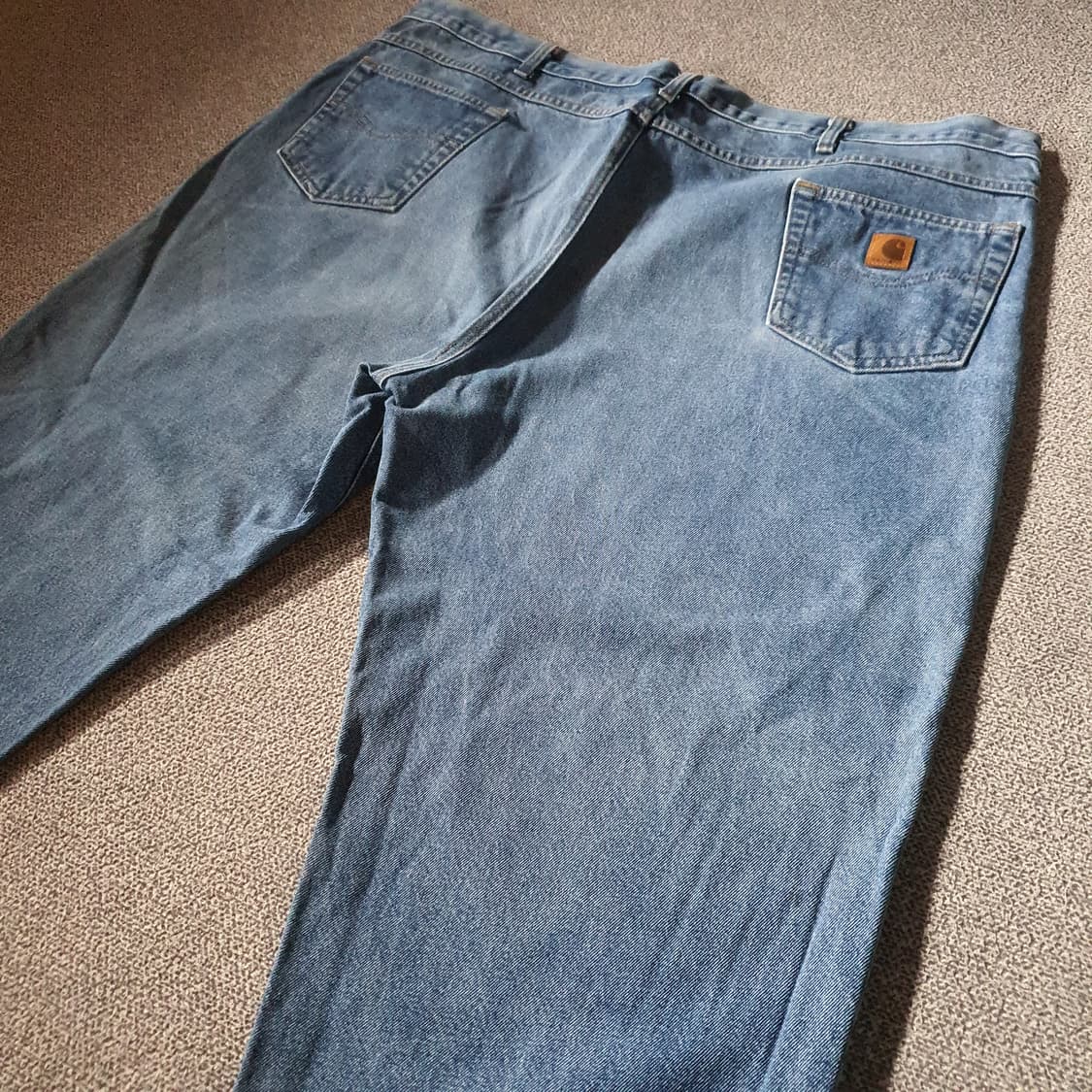 빅사이즈 칼하트 빈티지 데님 팬츠 No.43 상품이미지7